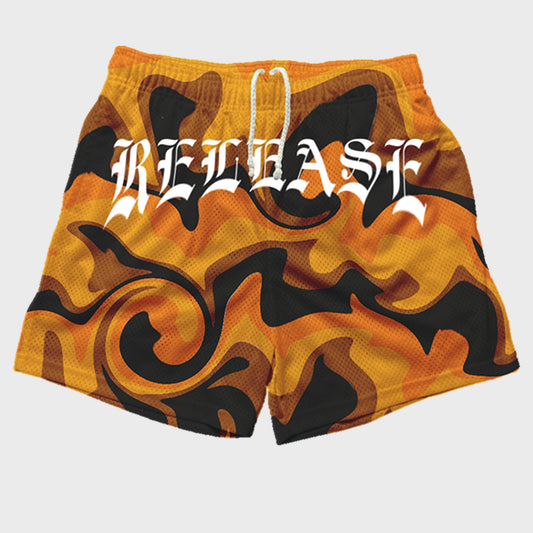 Triple 9 Release - Shorts - Yellow